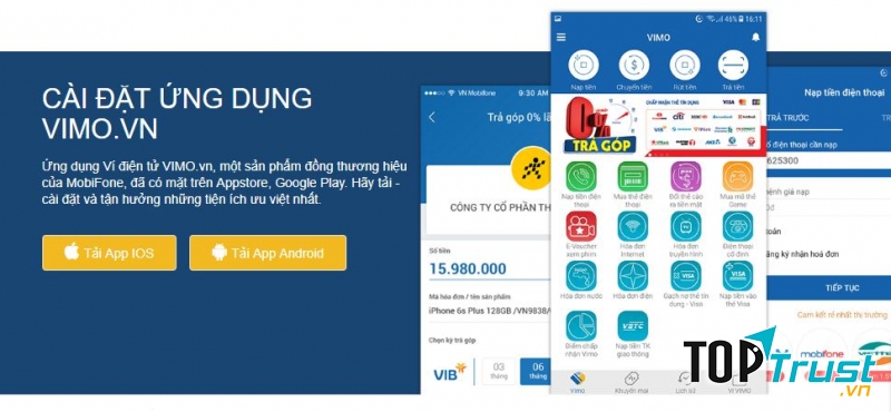 Ví điện tử Vimo