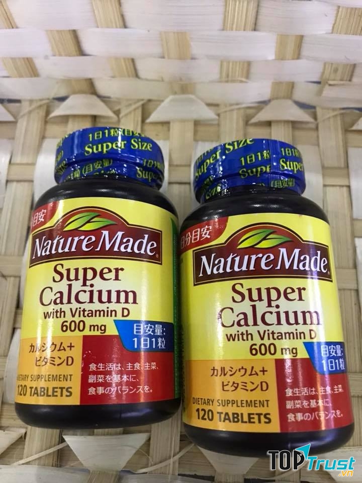 Viên Bổ Sung Canxi Nature Made Super Calcicum Mới Nhất Hiện Nay