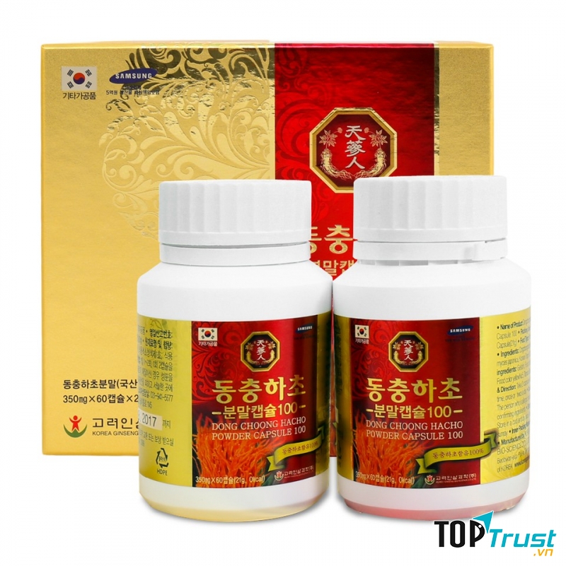 Đông trùng hạ thảo dạng viên Dongchoonghacho Power Capsule được ra đời nhằm giúp con người chăm sóc khỏe một cách tốt nhất.