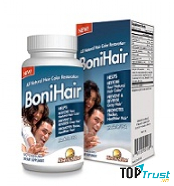 Viên uống trị tóc bạc sớm Bonihair: