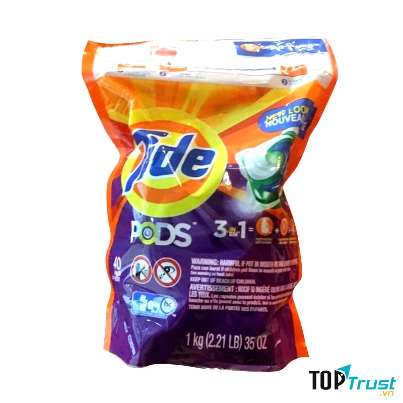 Viên giặt Tide Pods 3 in 1