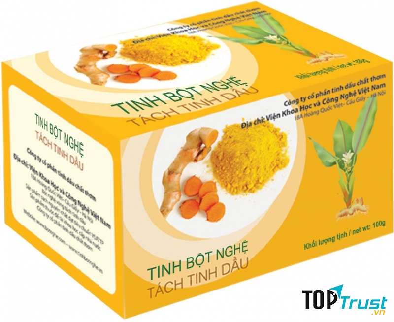 Tinh bột nghệ tách dầu