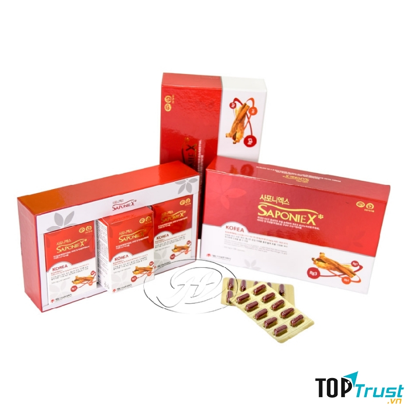 Viên hồng sâm Saponie X Daedong