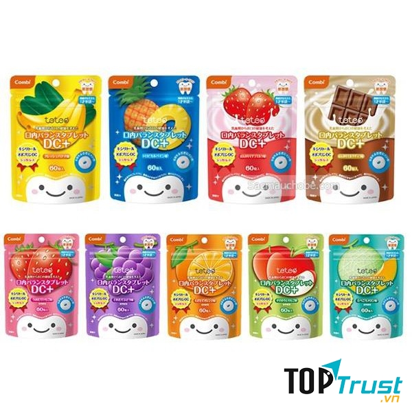 Viên ngậm chống sâu răng Combi