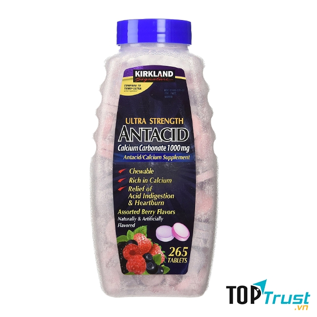 Thuốc Kirkland Signature Ultra Strength Antacid