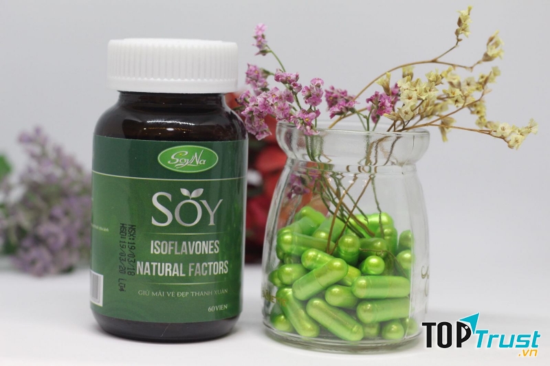 viên phôi mầm đậu nành SoyNa mang lại nhiều công dụng thiết thực cho chị em phụ nữ: