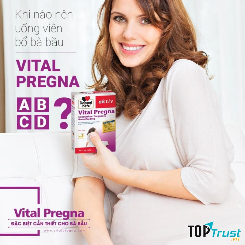 Viên Sắt Vital Pregna là sản phẩm thuộc về thương hiệu Doppelherz, của tập đoàn Queisser Pharma