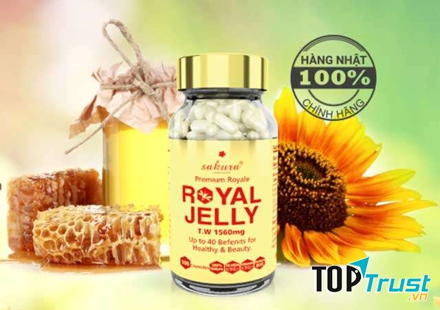 Sakura Royal Jelly được chiết xuất từ sữa ong chúa tươi nguyên chất được tinh chiết bởi công nghệ hiện đại nhất của Nhật