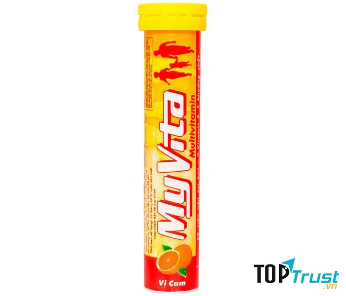 Viên sủi bổ sung Vitamin C Myvita Vitamin C vị Cam