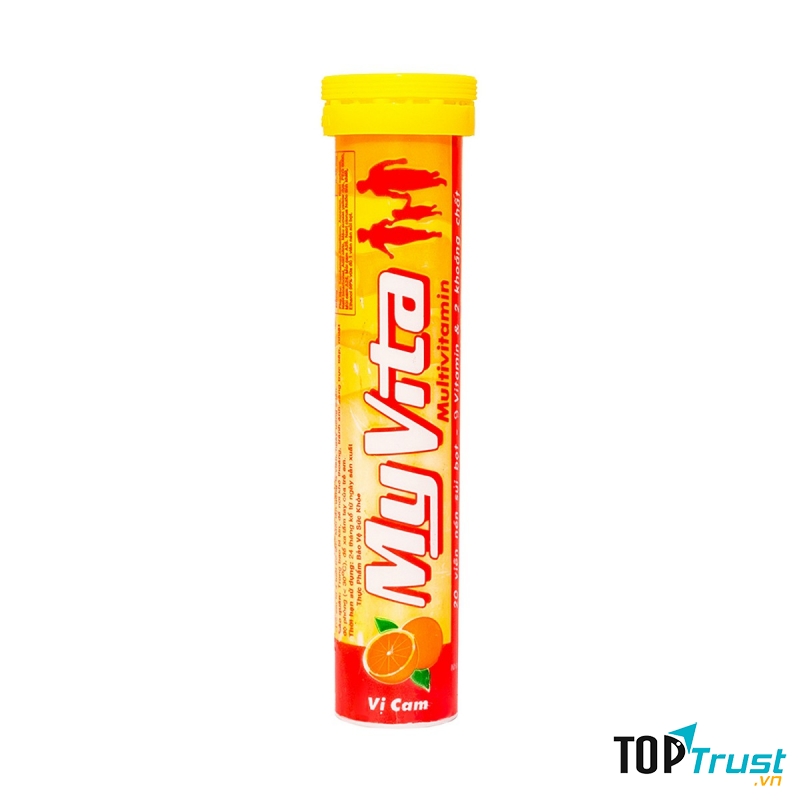 Viên Sủi Bổ Sung Vitamin Myvita Multivitamin Vị Cam