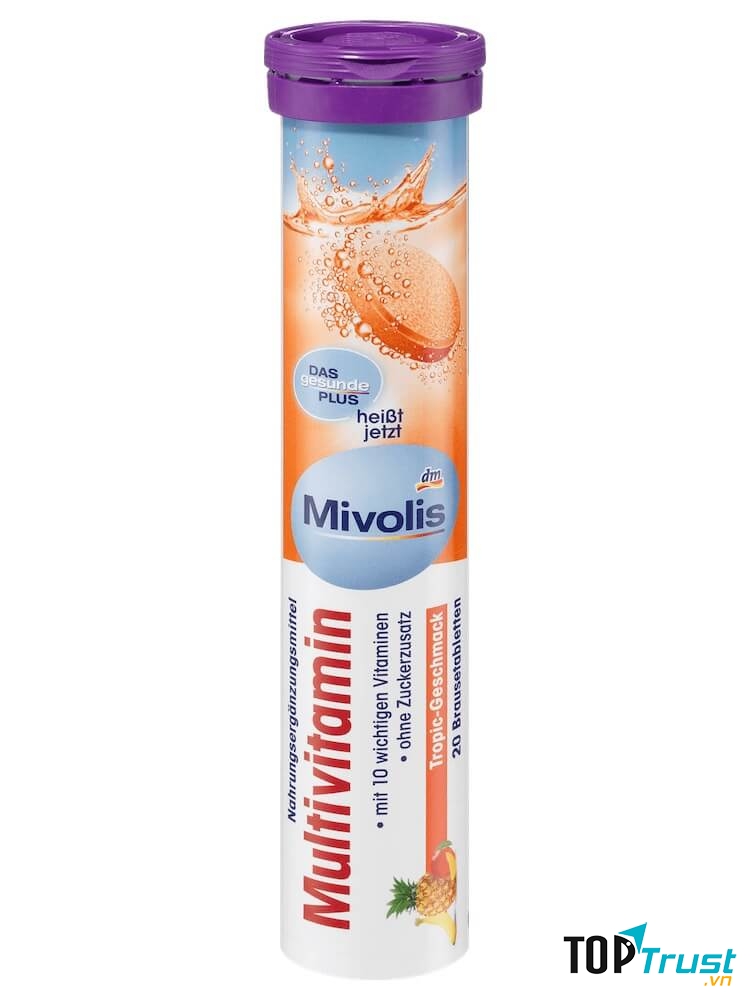 Viên sủi Vitamin tổng hợp Mivolis