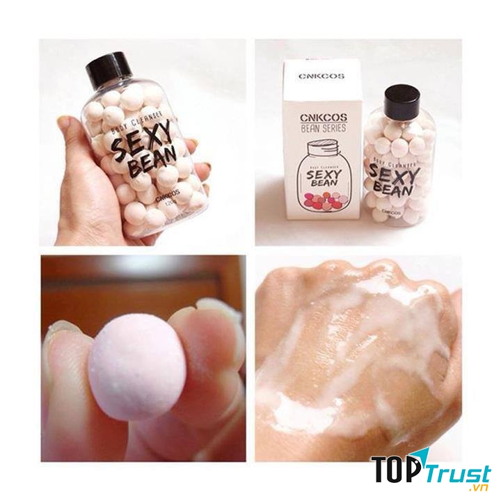 Viên Tắm Trắng Body Cleanser Sexy Bean Hàn Quốc