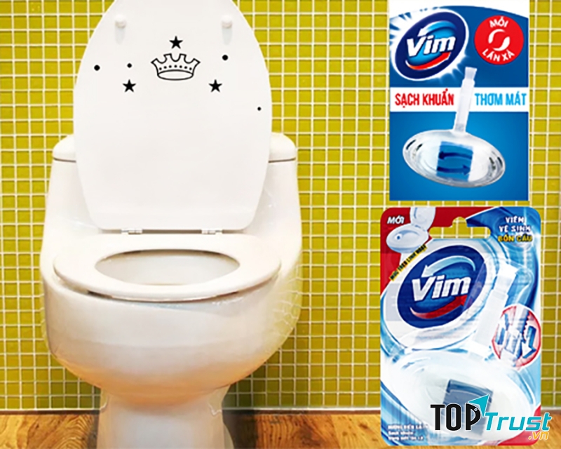 Viên treo bồn cầu diệt khuẩn Vim