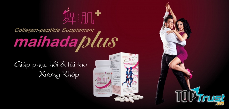 Viên Uống Bổ Khớp Collagen Maihada Plus chứa nhiều dưỡng chất có công dụng giúp cải thiện, tái tạo và nuôi dưỡng sụn khớp như collagen peptide, tinh chất dầu hạt nho, sụn vi cá mập, glucosamine cùng rất nhiều loại vitamin thiết yếu khác giúp bạn có được hệ thống xương khớp chắc khỏe.