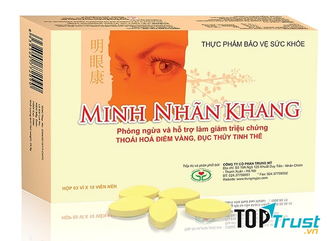 Viên uống bổ mắt Minh Nhãn Khang của Việt Nam