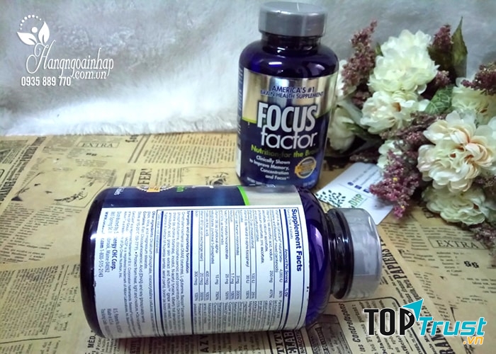 Thực phẩm chức năng Viên Uống Bổ Não focus factor nutrition for the brain 150 tablets Mỹ: