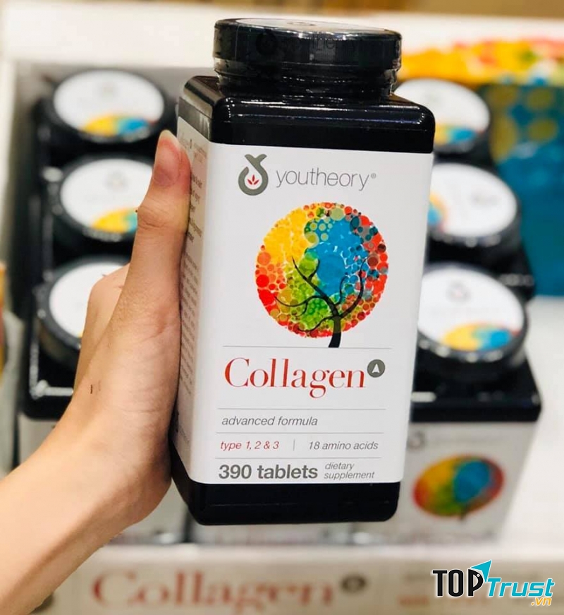 Viên Uống Bổ Sung Collagen Youtheory Collagen