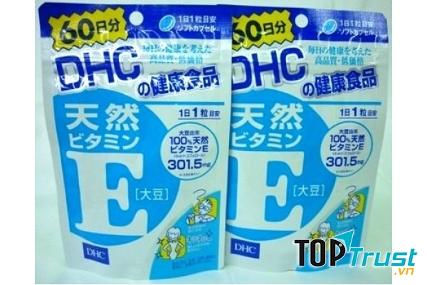 Viên uống vitamin E DHC nhật: