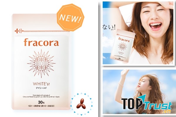 Viên uống chống nắng Fracora