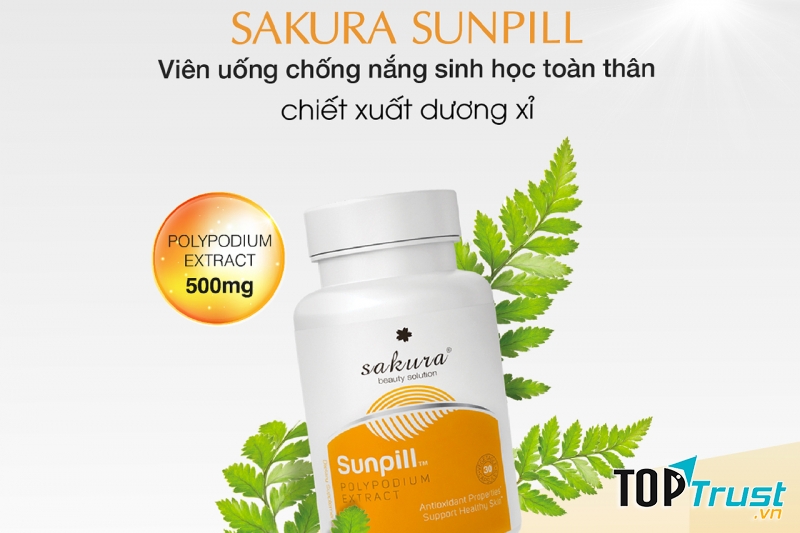 SunPill chống nắng từ bên trong