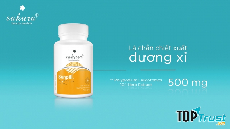 Viên Uống Chống Nắng Sakura Sunpill