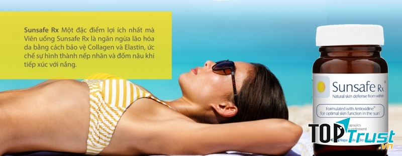 Có Sunsafe Rx không cần ngại khi mặc bikini ra biển