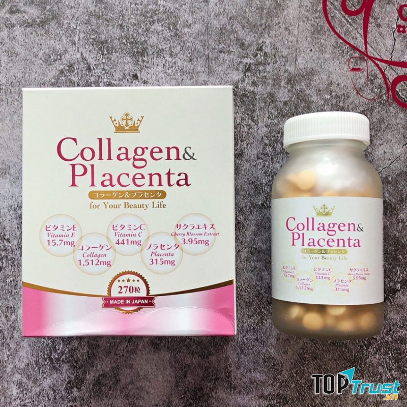Viên Uống Collagen Placenta 5 In 1