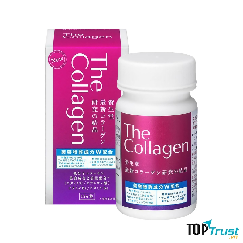 Viên uống Collagen Shiseido 126 viên của Nhật