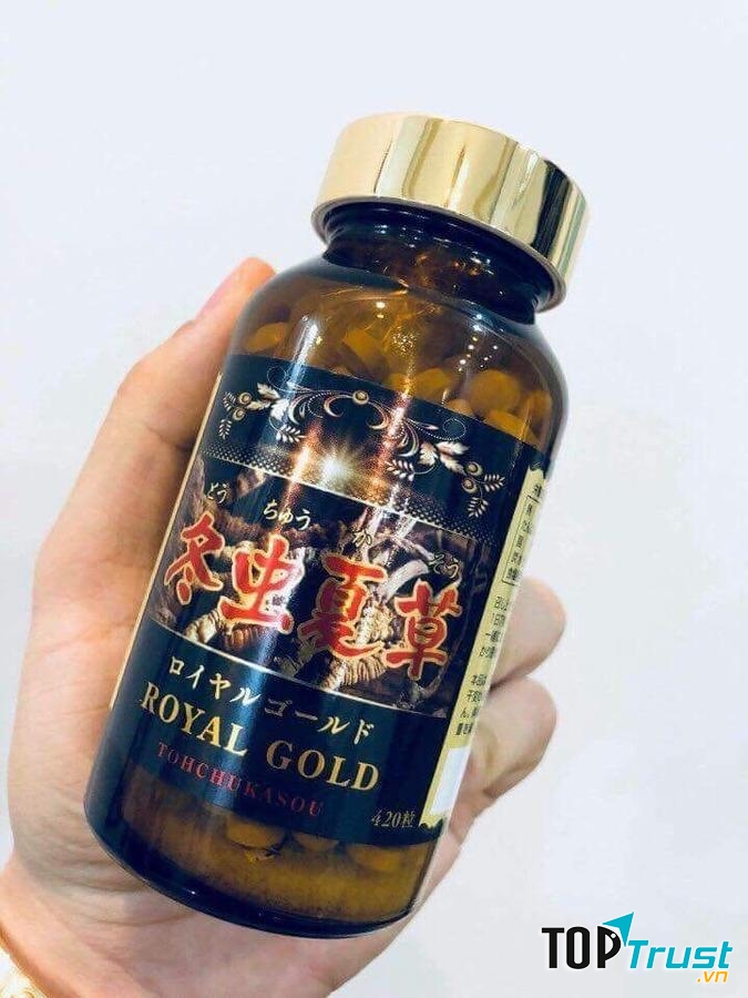 Viên Uống Đông Trùng Hạ Thảo Tohchukasou Royal Gold Cao Cấp Nhật Bản