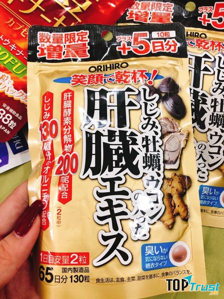 Viên uống giải độc gan Orihiro