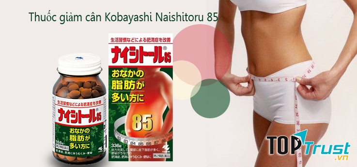 Viên giảm béo bụng Nhật Bản Naishitoru 85