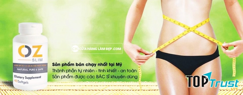 Viên uống giảm cân OZ SLIM hỗ trợ tăng cảm giác no, đồng thời tăng cường chuyển hóa mỡ tích tụ trong cơ thể giúp chống béo phì và giảm cân﻿ ﻿.