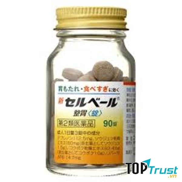 Viên uống hỗ trợ điều trị bệnh đau dạ dày Sebuberu Eisai từ Nhật Bản 90 viên