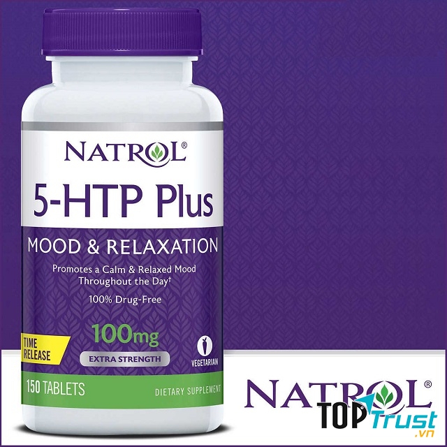 Thực phẩm chức năng Viên hỗ trợ giảm căng thẳng Natrol 5-HTP Mood & Relaxation