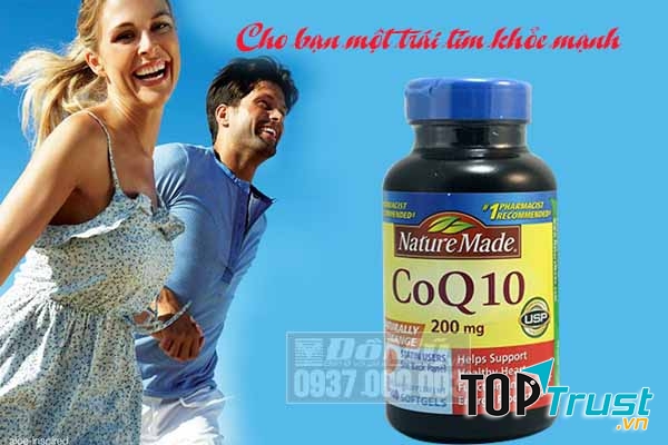 Viên uống hỗ trợ và điều trị tim mạch Nature Made® CoQ10 200mg