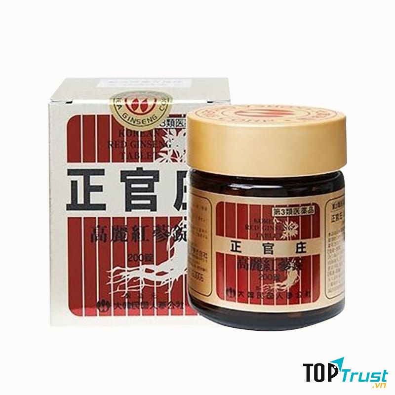 Viên uống hồng sâm Hàn Quốc Korean Red Ginseng Extract Pill