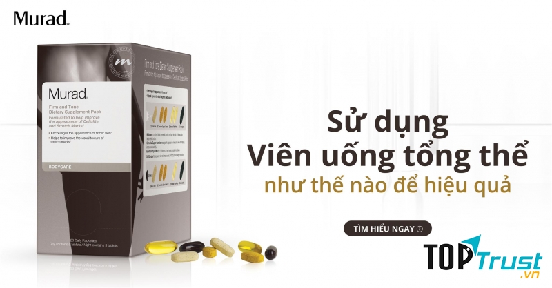 Viên Uống Murad Tổng Thể Firm And Tone Dietary Supplement Pack