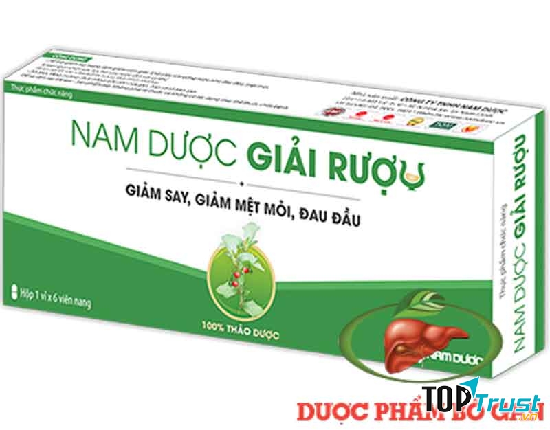 Viên uống Nam dược giải rượu
