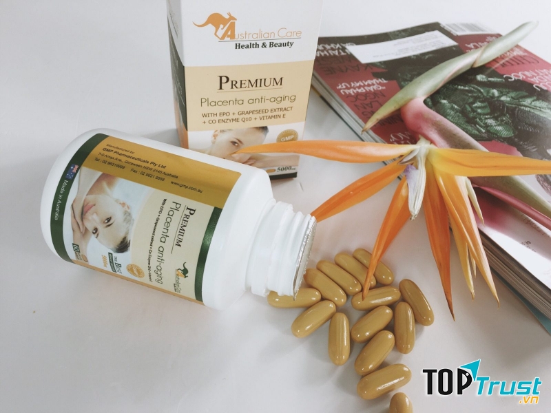 ﻿VIÊN UỐNG NHAU THAI CỪU PREMIUM PLACENTA ANTI-AGING