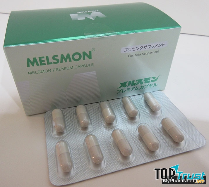 ﻿Viên Uống Nhau Thai Melsmon Premium Capsule: