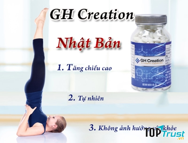 Viên uống tăng trưởng chiều cao GH Creation