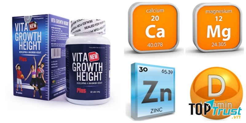 Viên uống tăng chiều cao Vita Growth Height
