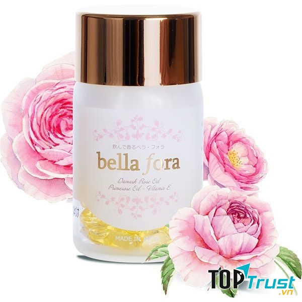 Viên Uống Tạo Hương Thơm Tự Thân Tinh Chất Hoa Hồng Bella Fora
