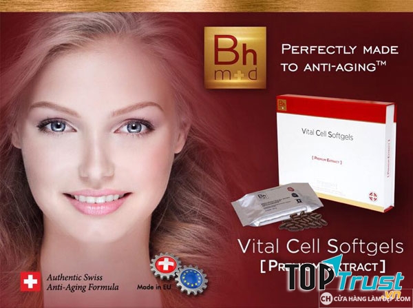 ﻿Viên Uống Tế Bào Gốc Vital Cell Softgels: