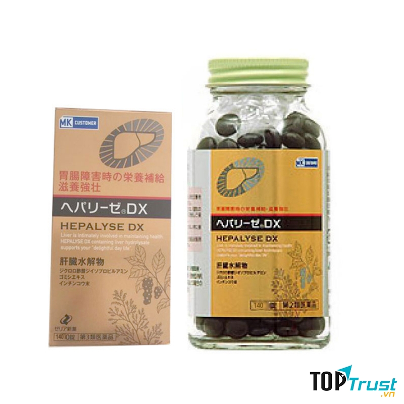 Viên uống thảo dược giải độc gan MK Hepalyse DX Nhật Bản 140 viên:
