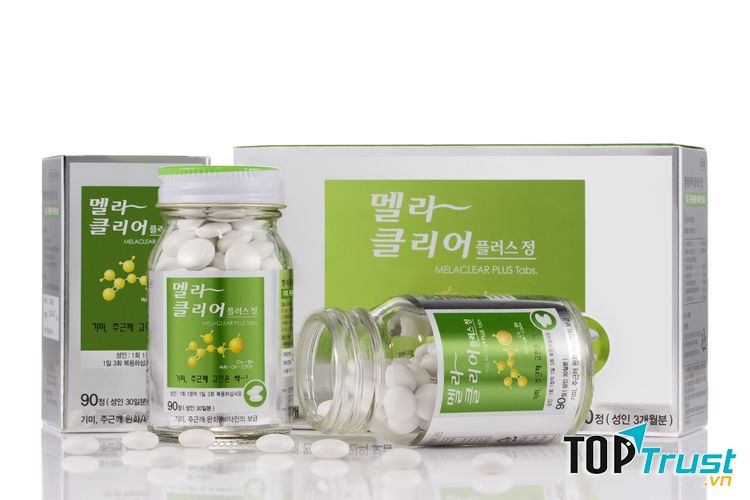 Viên uống trắng da MelaClear Plus