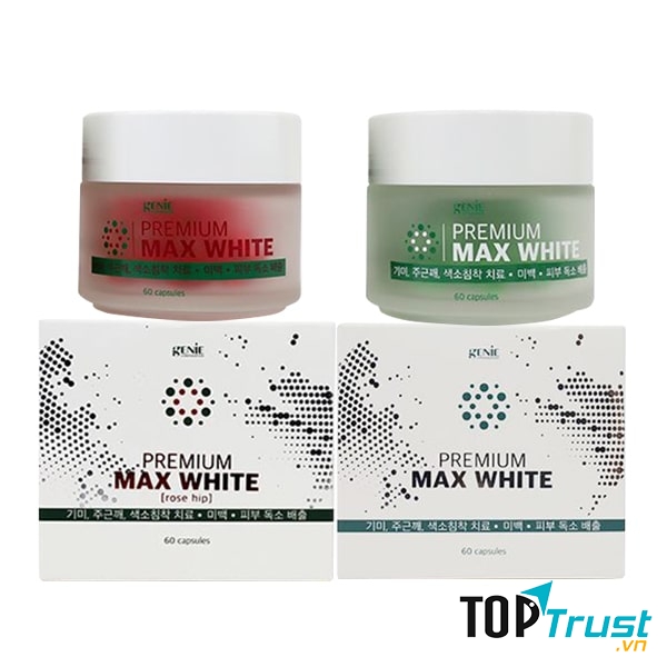 Viên uống trắng da Premium Max White Genie