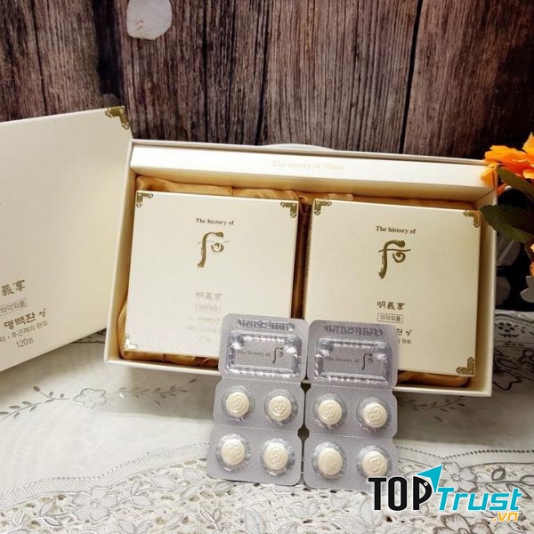 Viên uống trắng da The History Of Whoo