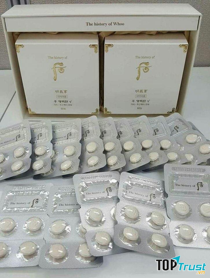 Viên uống trắng da The History Of Whoo