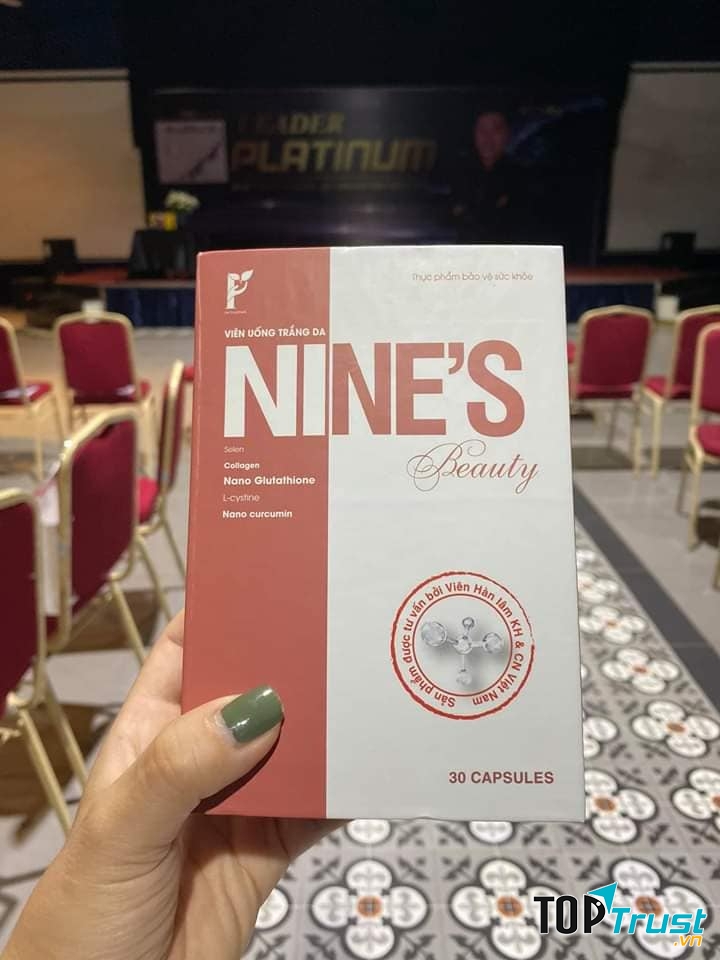 Viên uống trắng da trị nám NINE's beauty